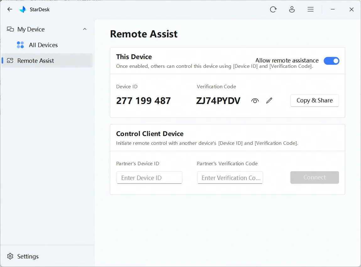 How to Remotely Assist Others via StarDesk